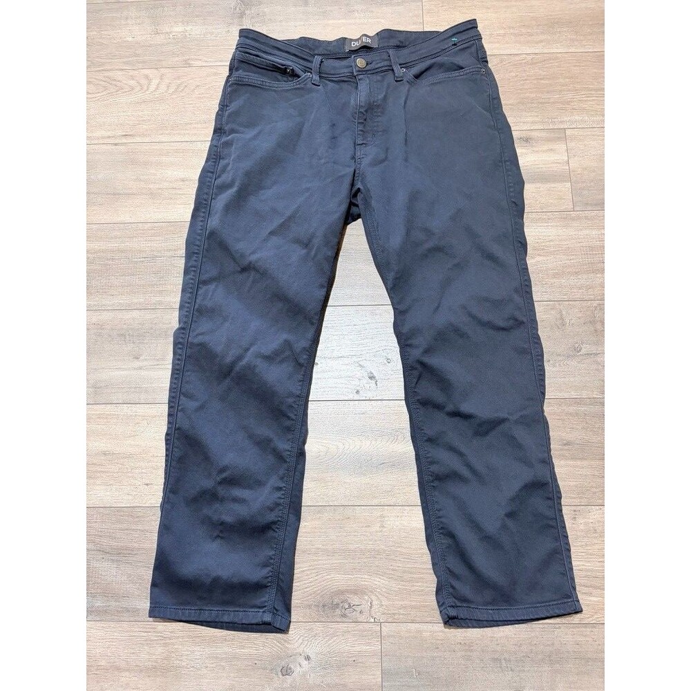 Du/er Duer Jeans Mens Size 36x30 N2X Straight Fit No Sweat Pants Blue Stretch